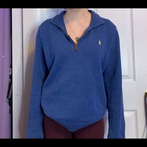 Ralph Lauren Half Zip Up Sweater